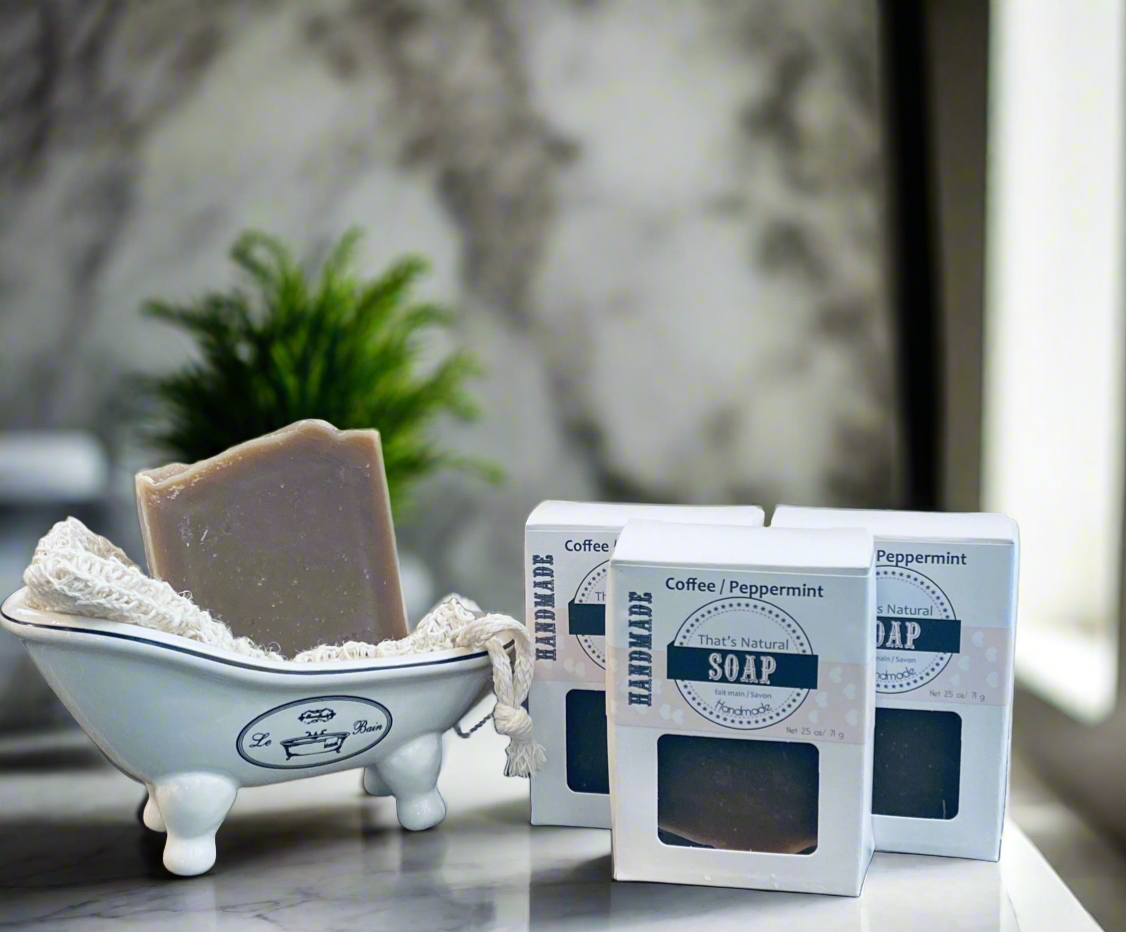 Coffee Peppermint Soap